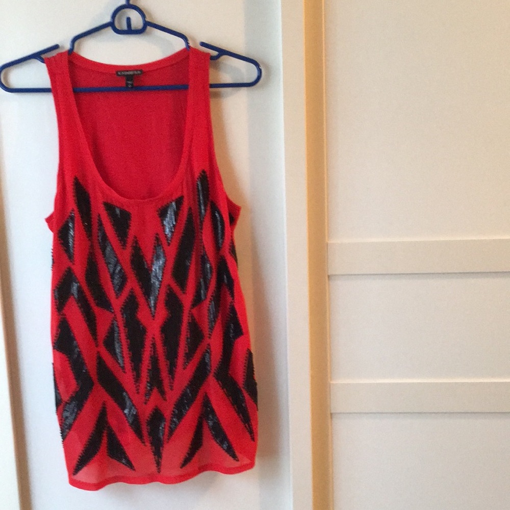 Never worn red tank